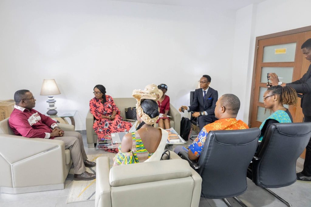 M le Directeur Général reçoit Miss Tourisme Gabon 2026