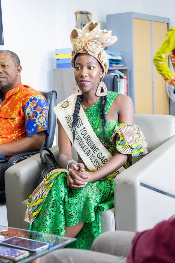 M le Directeur Général reçoit Miss Tourisme Gabon 2026
