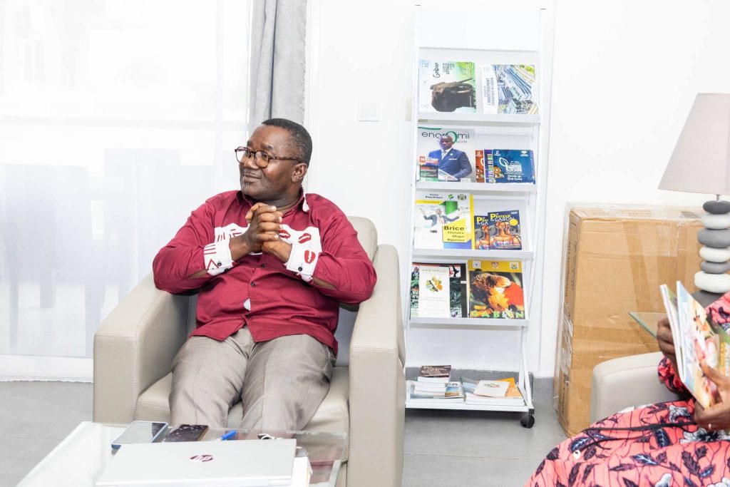 M le Directeur Général reçoit Miss Tourisme Gabon 2026