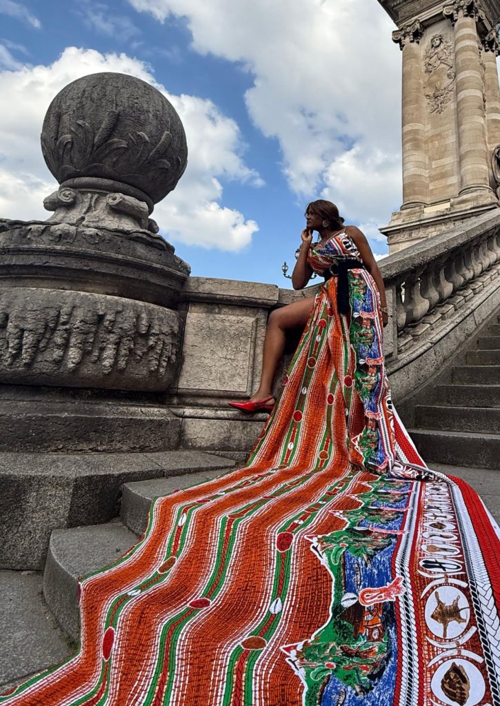 Delphine ewang — Createur de mode nicole congwe ewang