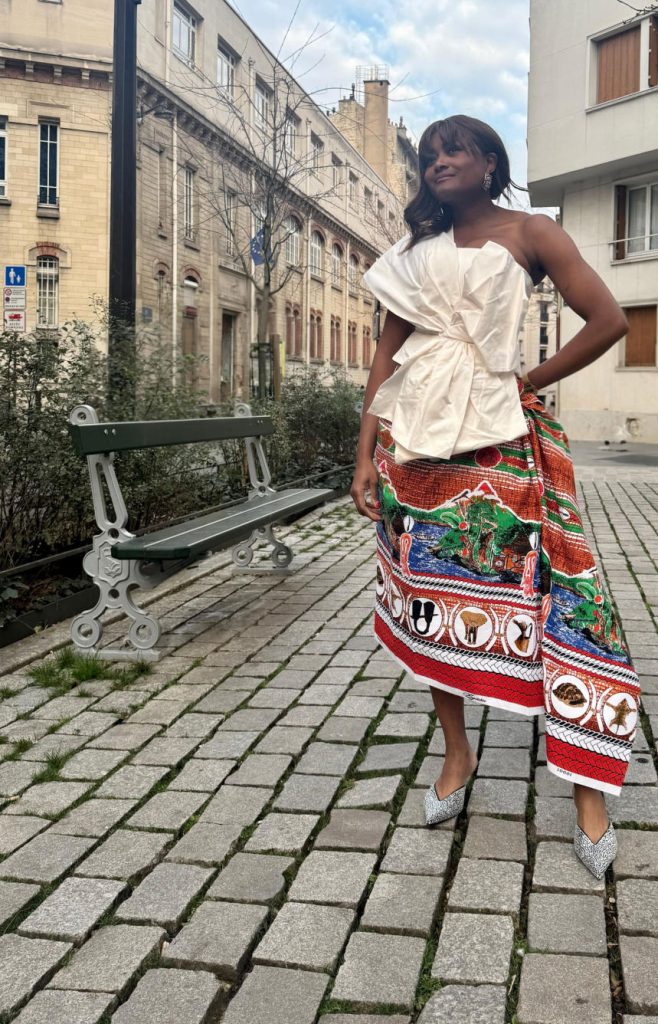 Delphine ewang — Createur de mode nicole congwe ewang