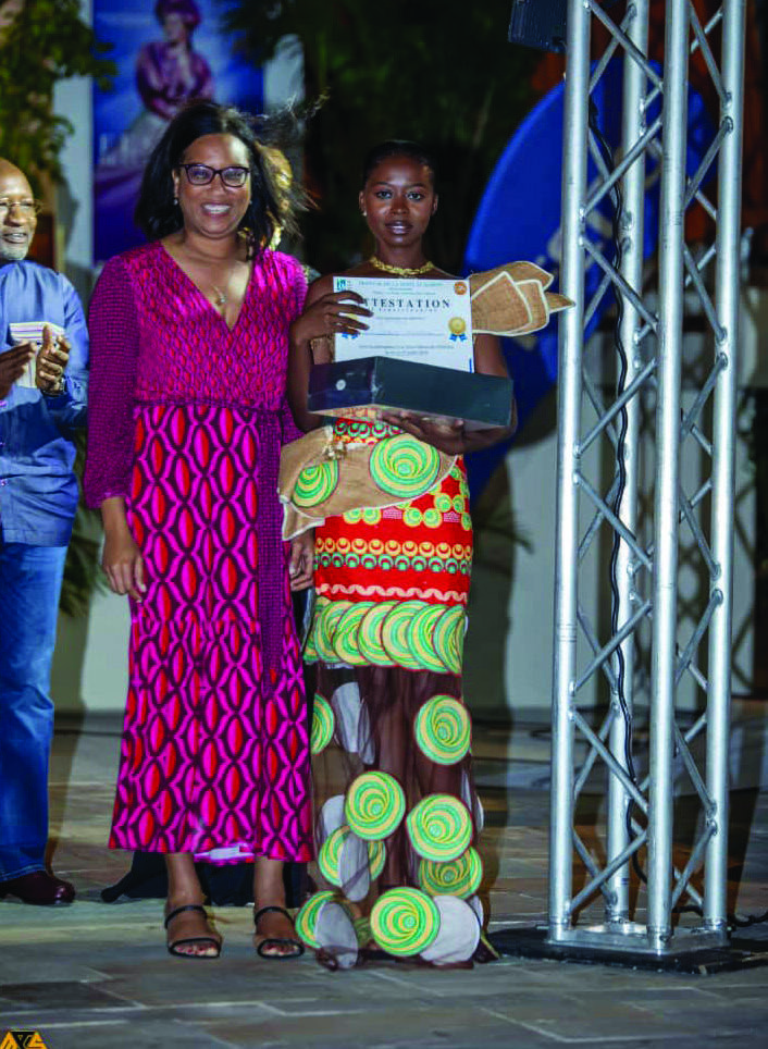 Sublime — L’une des collections de la lau- réate du concours des jeunes stylistes du femoga 2024