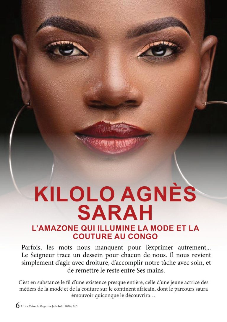 Première page de Kilolo agnès sarah — L’amazone qui illumine la mode et la couture au congo