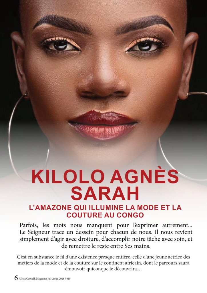 Kilolo agnès sarah — L’amazone qui illumine la mode et la couture au congo