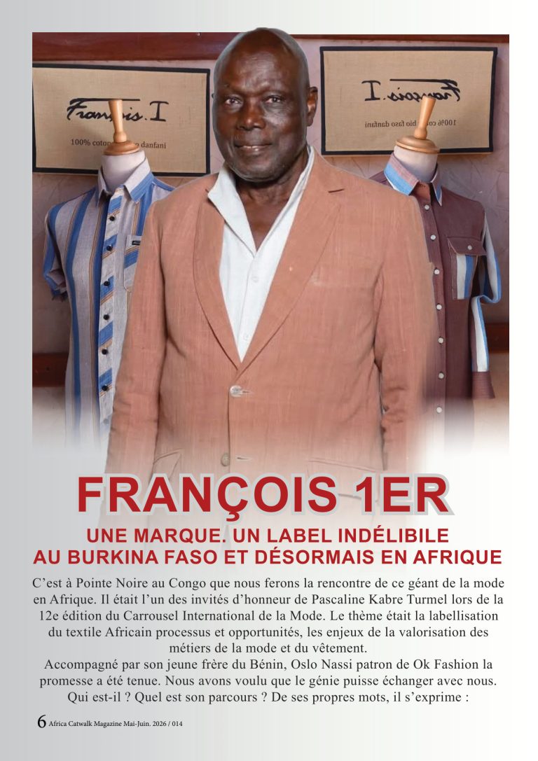 Première page de François 1er — Un label indélibile au burkina faso desormais en afrique