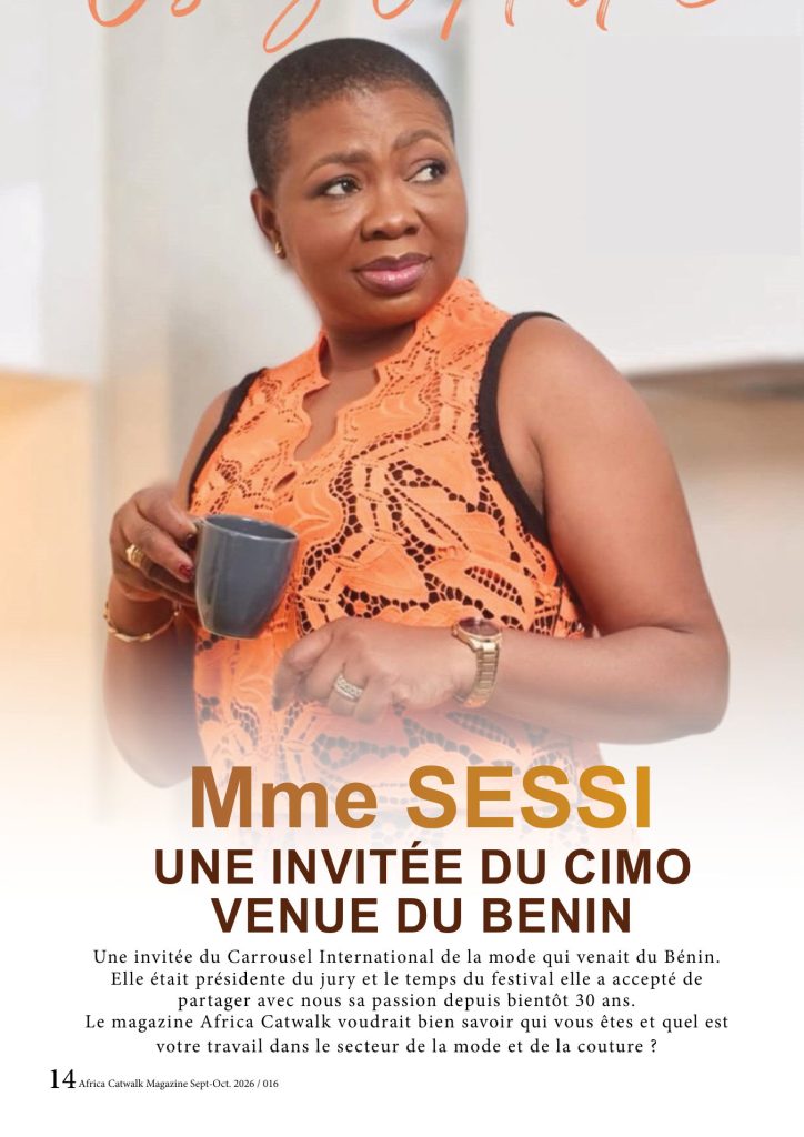 Mme sessi — Une invitée du CIMO venue du benin avo fashion reception