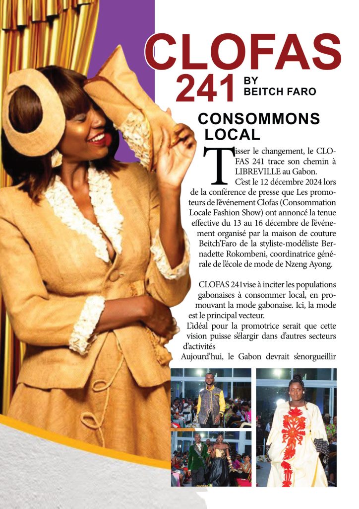 Clofas 241 by beitch faro — Consommons local fashion show 241 by beitch faro