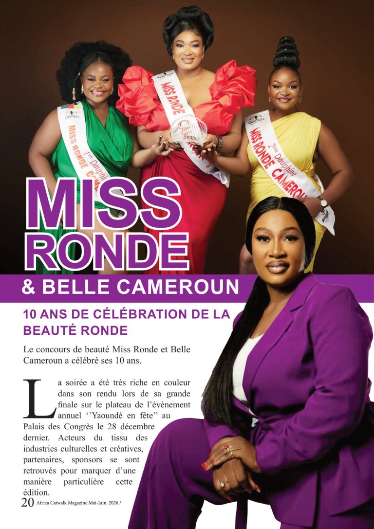 Première page de Miss ronde et belle — 10 Ans de célébration de la beauté ronde au cameroun