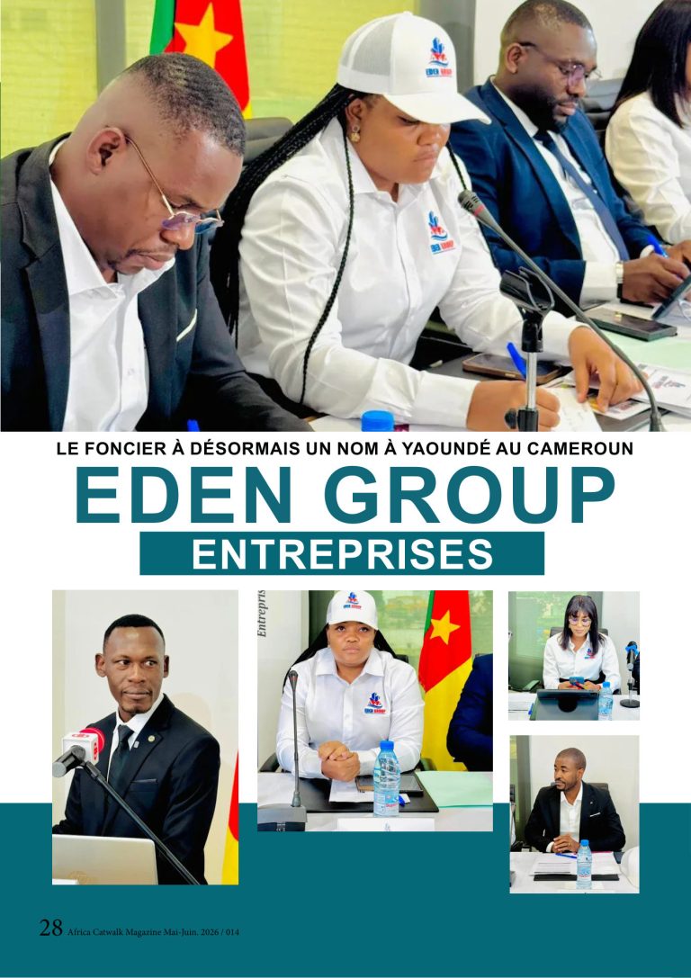 Première page de Eden group entreprises — Le titre foncier à désormais un nom a yaoundé au cameroun