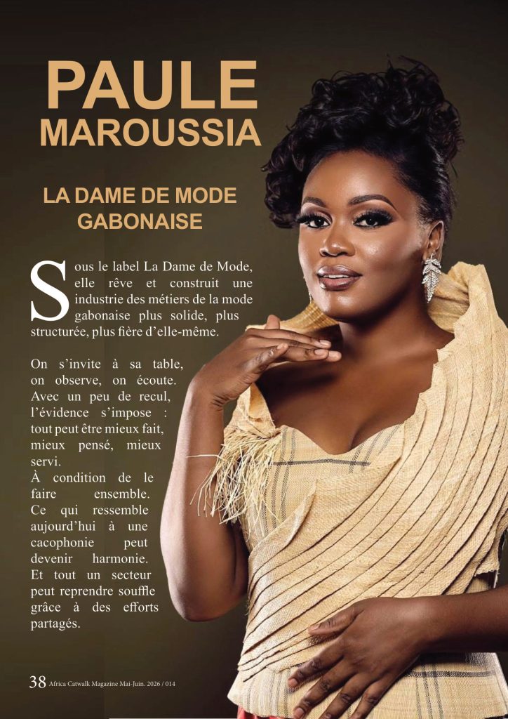 Paule maroussia — La dame de mode gabonaise